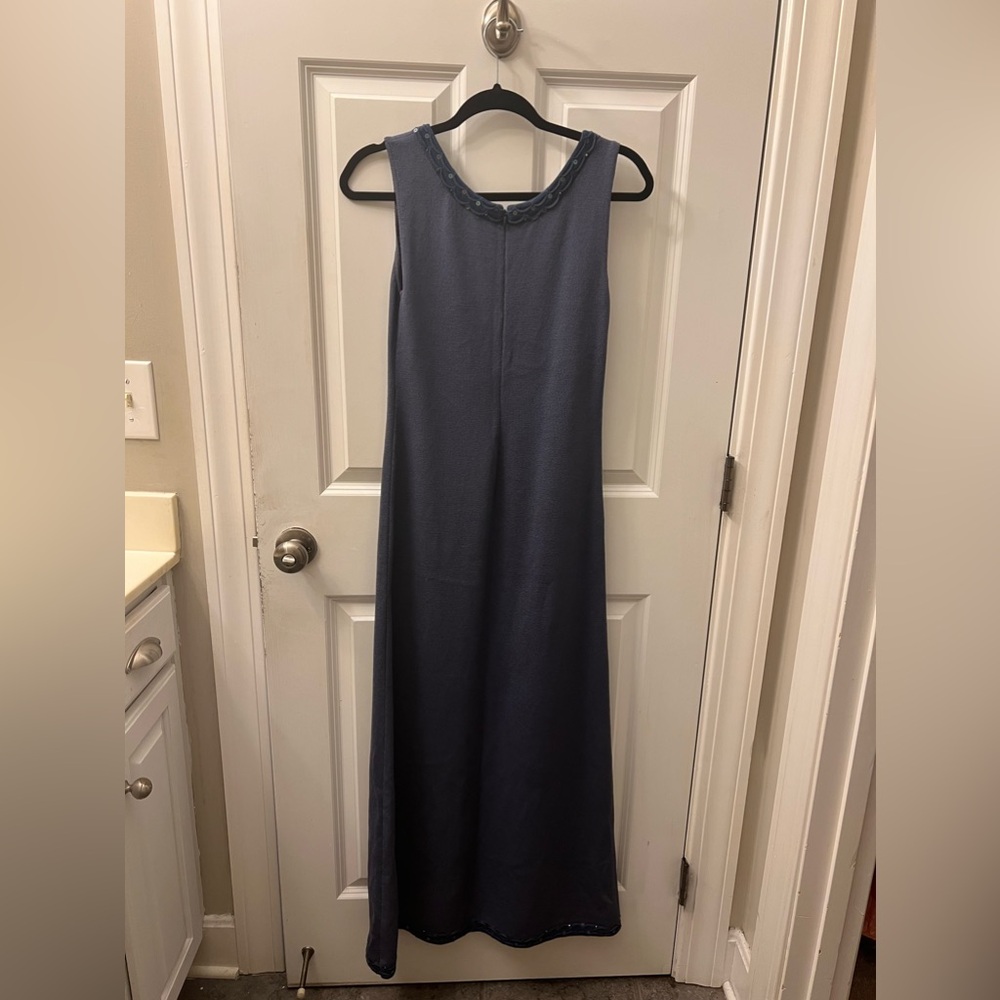 St John knit maxi dress USA 2 also fit small - Picture 2 of 7